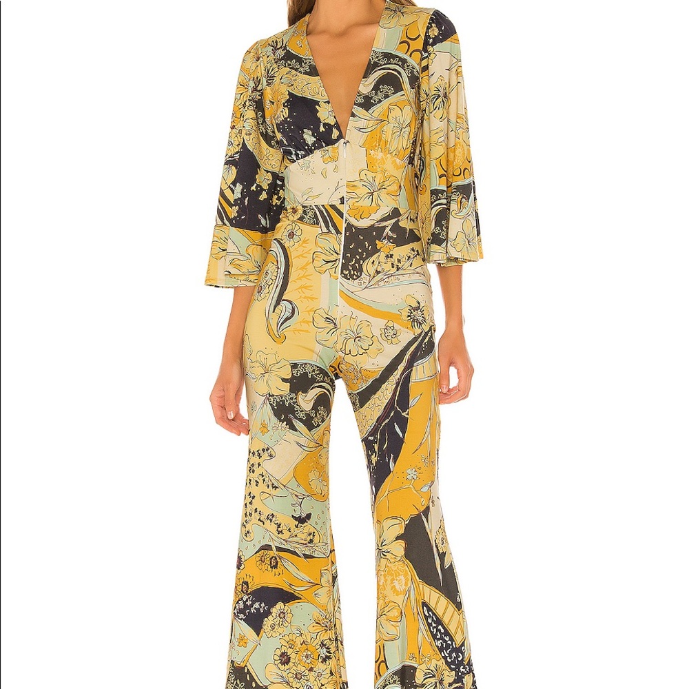Free People Night Fever Jumpsuit